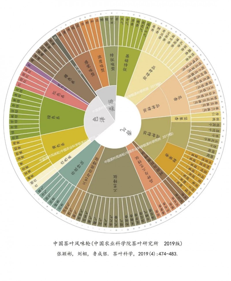 感官評價 中國茶葉風味輪